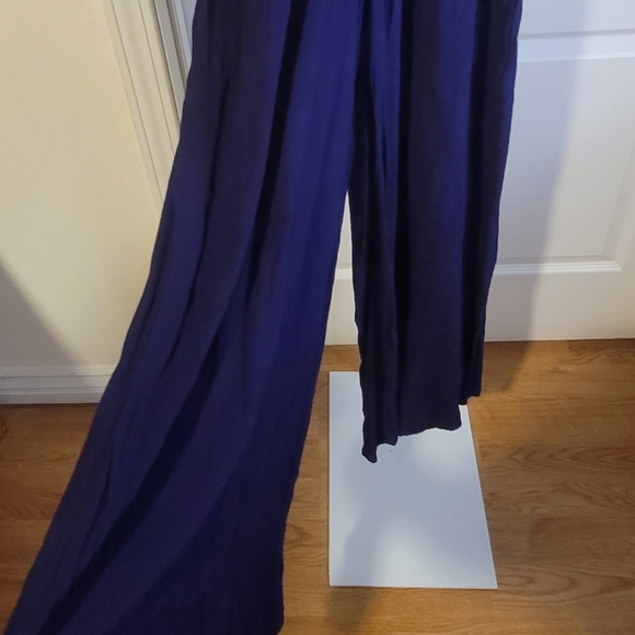 Anthropologie x Maeve Souxanne Apron Wide Leg Jumpsuit 0 - Picture 9 of 12
